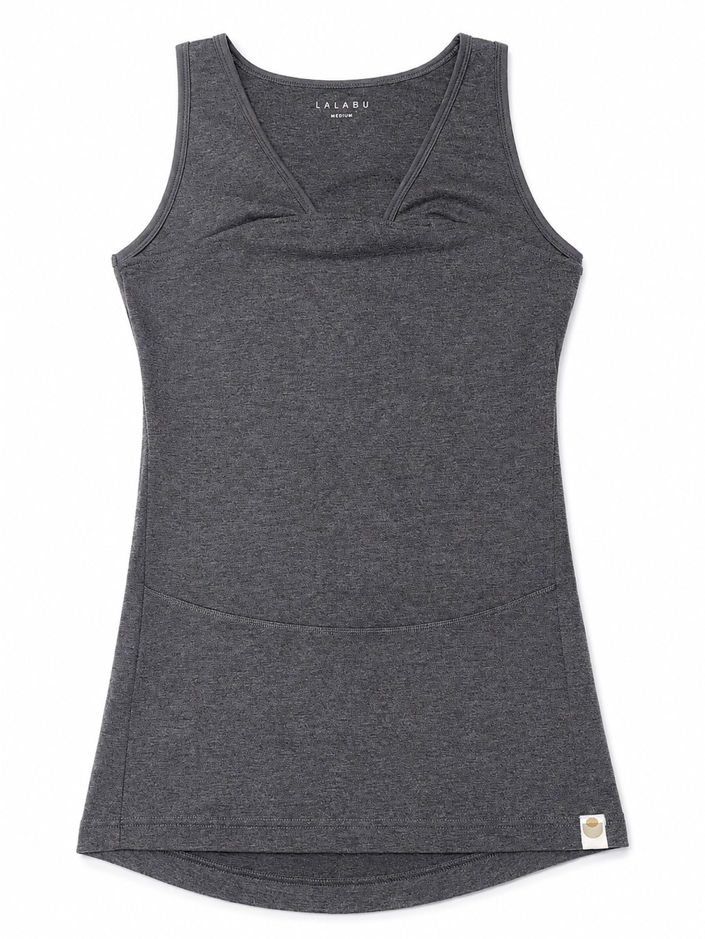 LALABU Charcoal Maternity & Nursing Tank